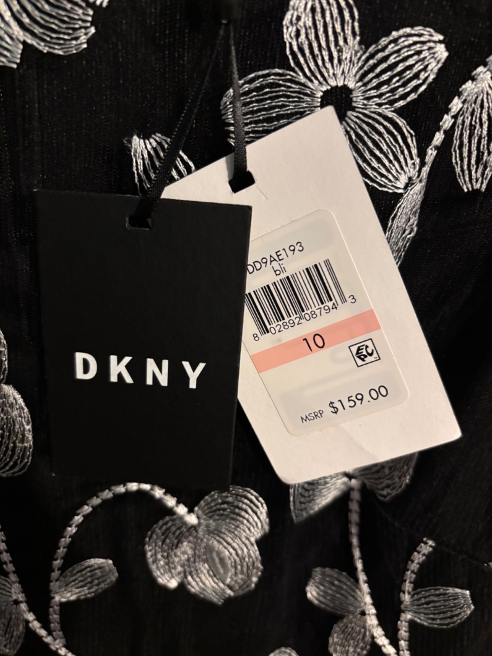 Brand New With tags Womens DKNY dress size 10 - Picture 3 of 3